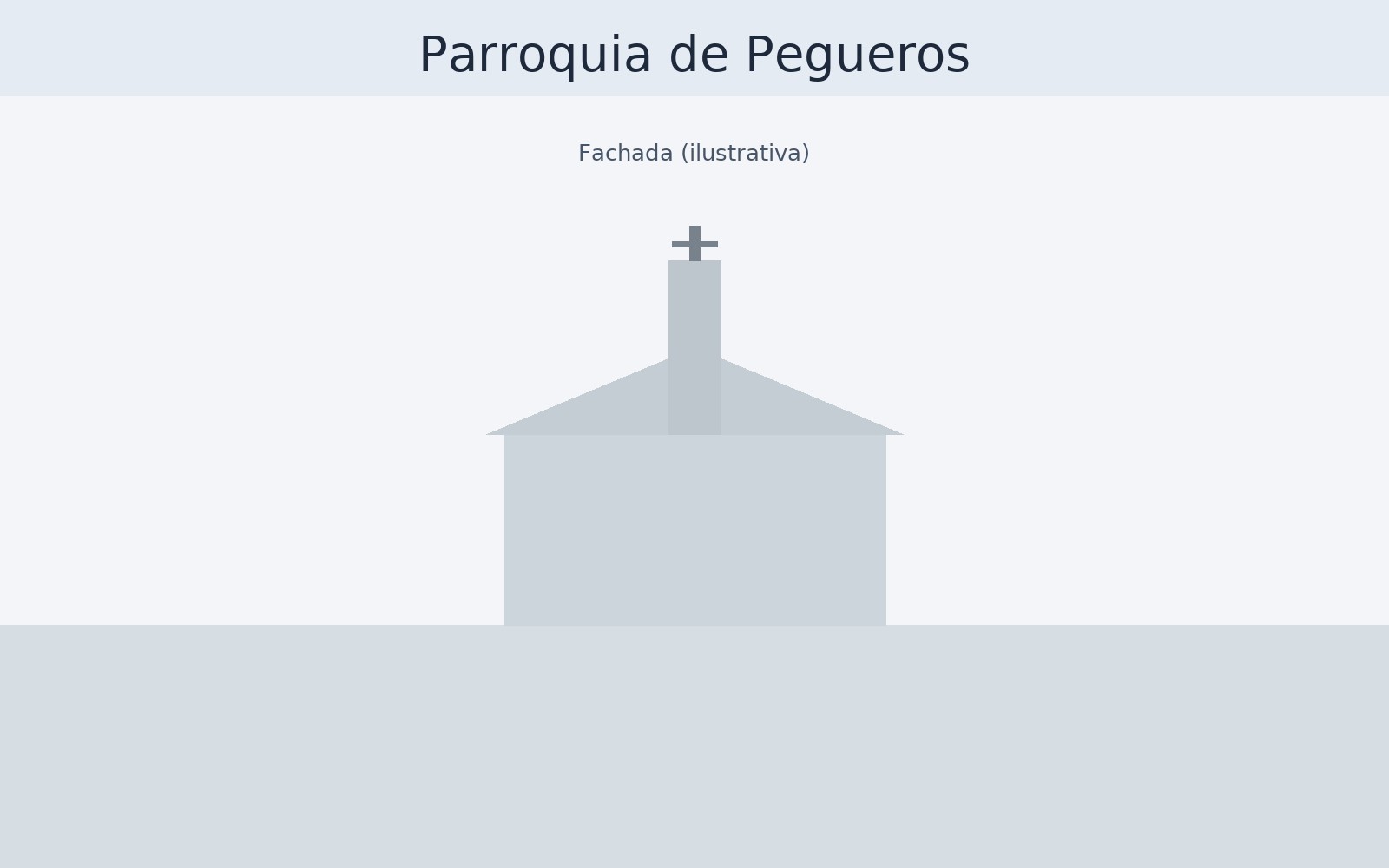 Pegueros, Jalisco — Parroquia (ilustrativa).